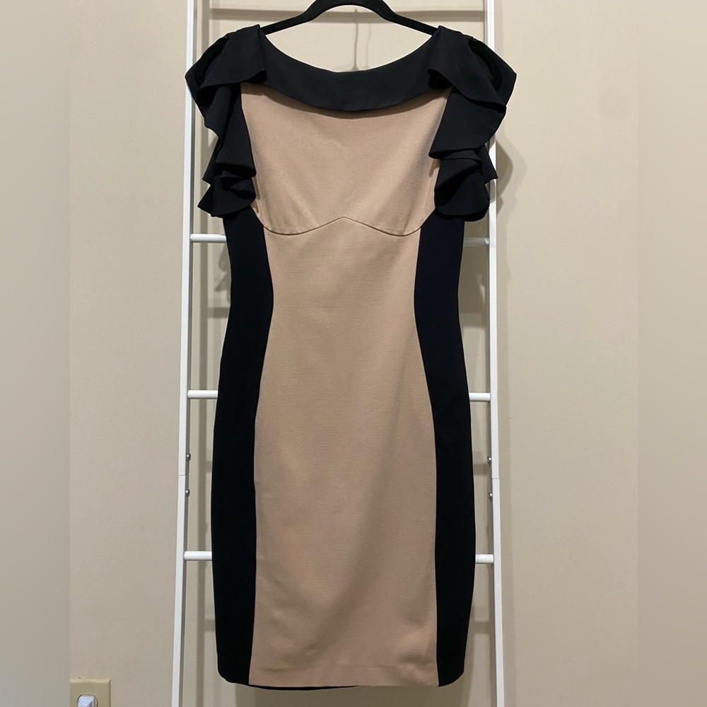 Ted Baker Moxy Ruffle Colorblock Dress - Picture 2 of 7
